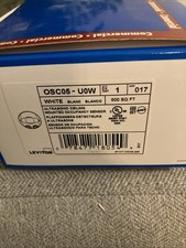 Leviton OSC05-U0W Ultrasonic Ceiling Occupancy Sensor White 500 Sq. Ft. Coverage