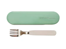 Fork & Case Eco-Friendly Lunch Accessory, Takenaka Bento Box, Peppermint, Japan