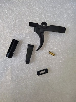 (D2 Steel )        Active Trigger System  Push Button Safety HT    