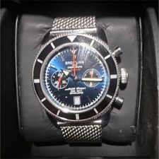 Breitling Superocean Heritage Chronograph Limited Edition 984/1000 blue dial