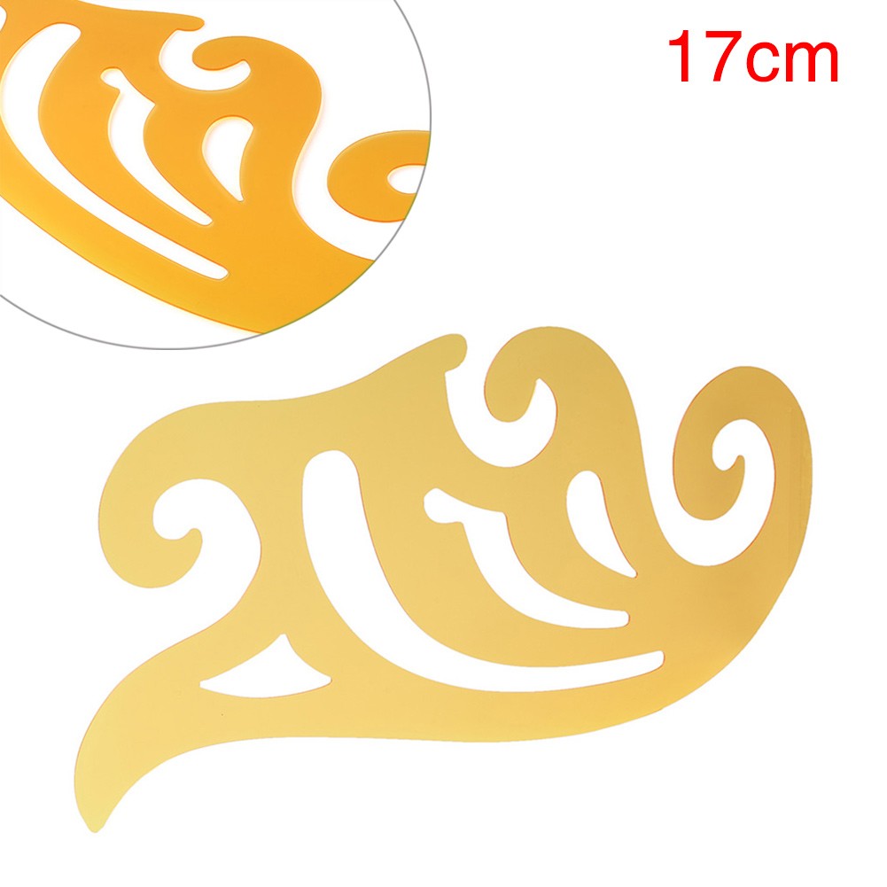 Plastic French Curve Ruler Template Multi Cloud Shape Drawing Tools