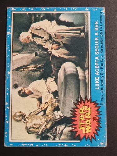 1977 Topps Mexico Star Wars #28