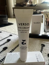 Verso Skincare Eye Cream with Oat - 15ml/ .5 fl. oz NEW FRESH BATCH.