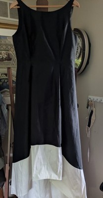 adrianna papell black and white dress Adrianna Papell Black and White Floral Dress