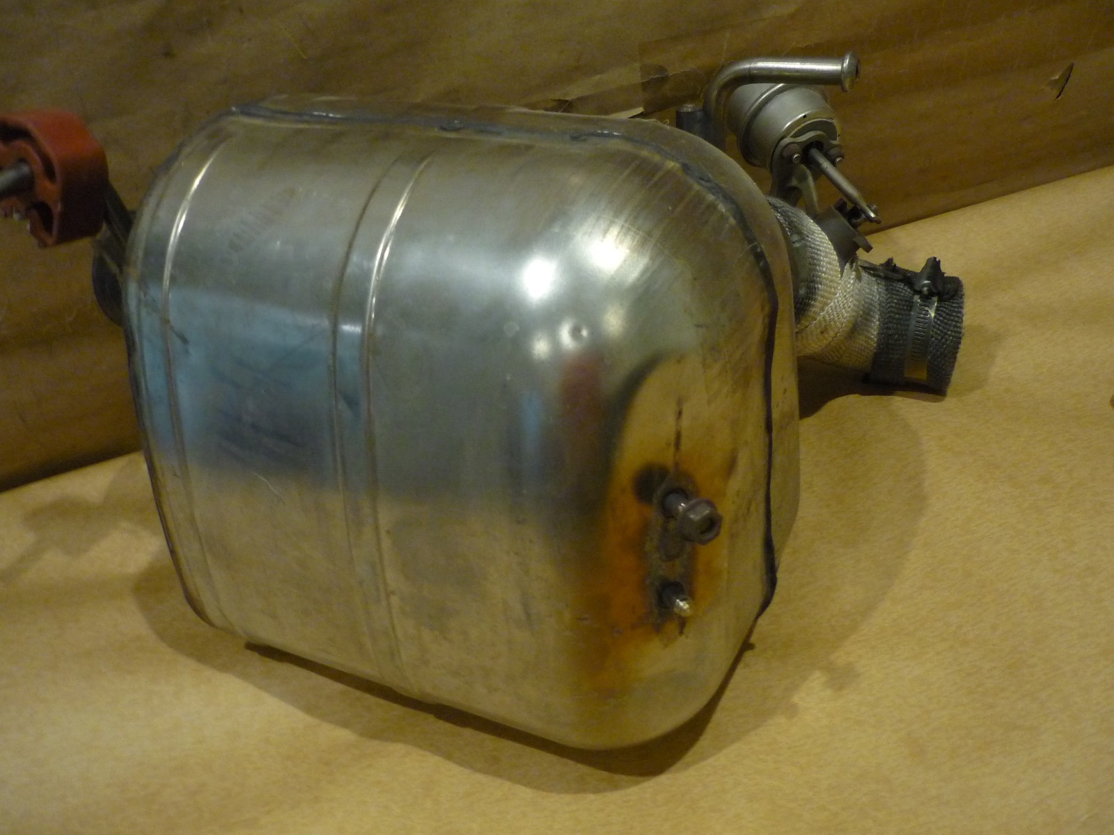 Ferrari 458 Italia Rear Left Muffler P/N 263065