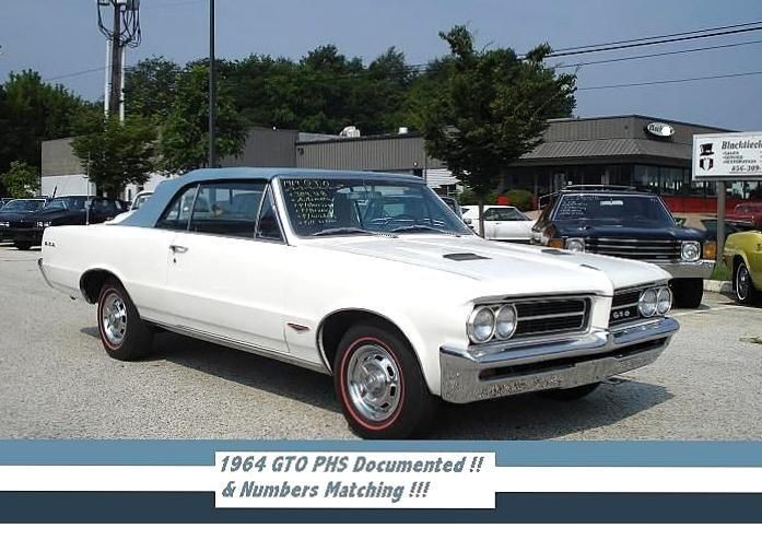 1964 Pontiac GTO for sale in Hammonton New Jersey