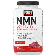 NMN, Longevity & Anti-Aging Formula, Strawber...