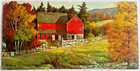 Set of 5 Vintage Framed Prints Detlefson Brightwell Hamilton Albo Covered Bridge — photo 10