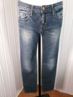 Pantalon jean délavé usé stretch Carhartt w'Recess W28 38 taille basse slim