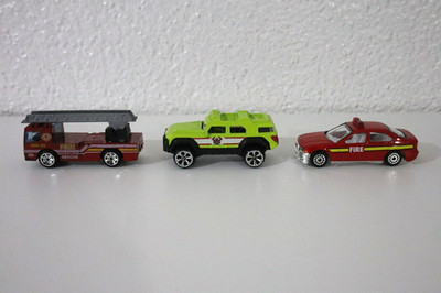 MIX BRAND Diecast Fire Feuerwehr SET - 3 Pieces # 146