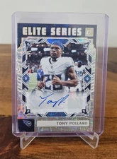 2025 Panini Donruss - Tony Pollard #TES-TPO Elite Series Auto 1/99 