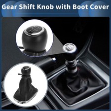 5-Gang-Schaltknauf mit Abdeckung für Chevrolet Cruze 2008-2015, Kunstleder