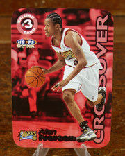 1999-00 Hoops #5CC Allen Iverson BASKETBALL Philadelphia 76ers