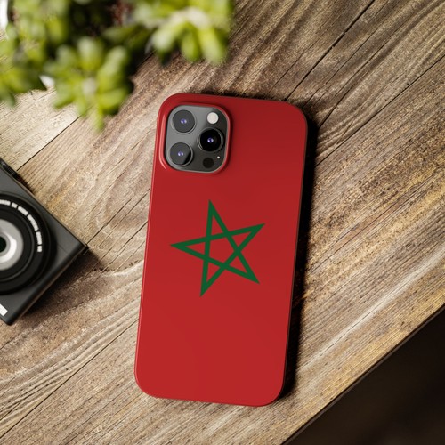 Custodia telefono bandiera Marocco per tutti i modelli di iPhone - Foto 61 di 82