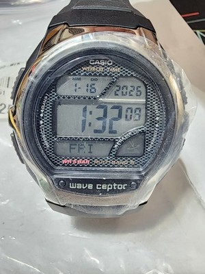Casio Wave Ceptor WV-58R World Time Digital Watch WR50