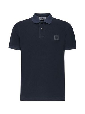 Stone Island Poloshirt Baumwolle Elasthan Pique Bio Elastin 142785868