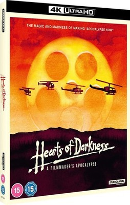 HEARTS OF DARKNESS (1991) 4K UHD Blu-Ray with slipcover BRAND NEW