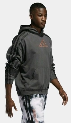 NEW Daniel Patrick X James Harden NBA Adidas L Hoodie Basketball Gray L Pullover