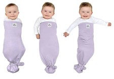 The Ollie Swaddle   Adjustable Baby for Newborns  One Size, Purple
