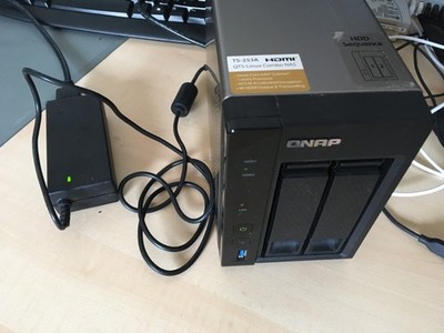 QNAP TS-253A 2-Bay NAS 8GB RAM 2x 500GB HDD Inkl. Cloud-Key
