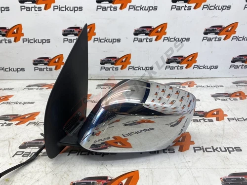 2006 Nissan Navara D40 Passenger Chrome Electric Door Mirror 2005-2010