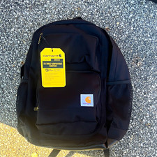 Carhartt CB0532 27L Black Backpack Water Resistant Laptop Sleeve 3 Pockets