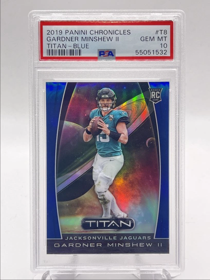 Gardner Minshew II Panini Chronicles Titan #T8 Blue