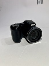 Nikon Coolpix L340 Digital Camera Black, 28x Zoom Open Box Never Used