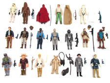 Vintage Kenner Star Wars Action Figures Lot of 18 Complete w/ Weapons 1977-1983