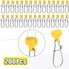 200X Fishing Sinker Slide Stainless Steel Heavy Duty Fish Line Finder Slider US