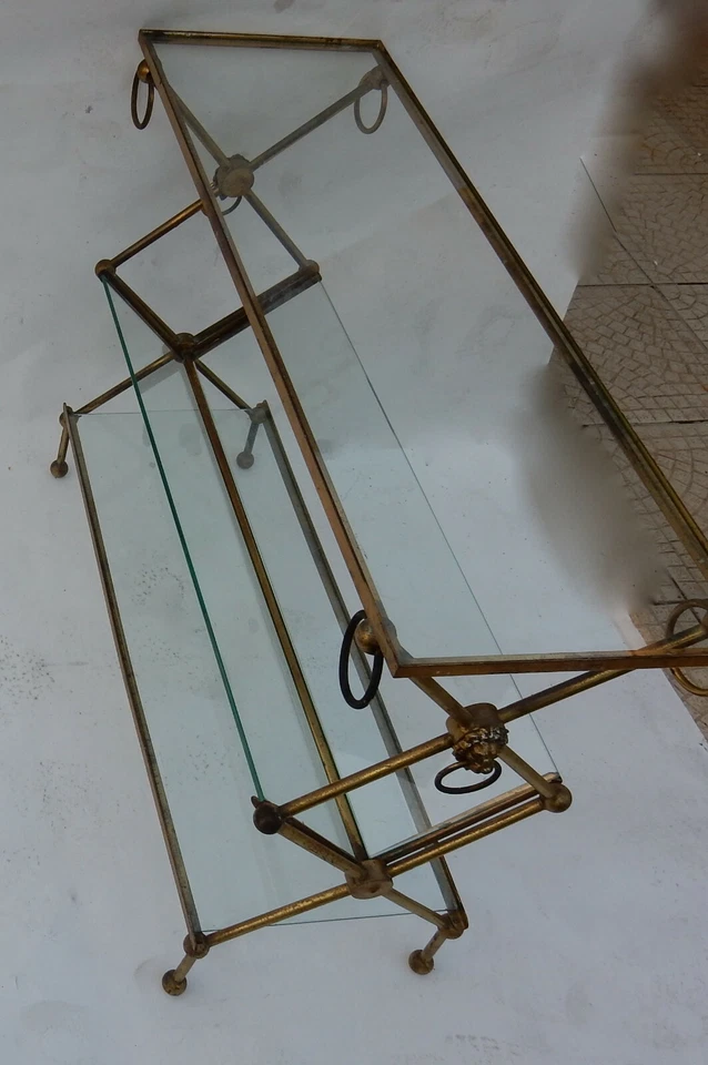 1950/70‘ Bibus Porte Revue Laiton DLG Maison Jansen Provenance Palace Parisien - Photo 2/4