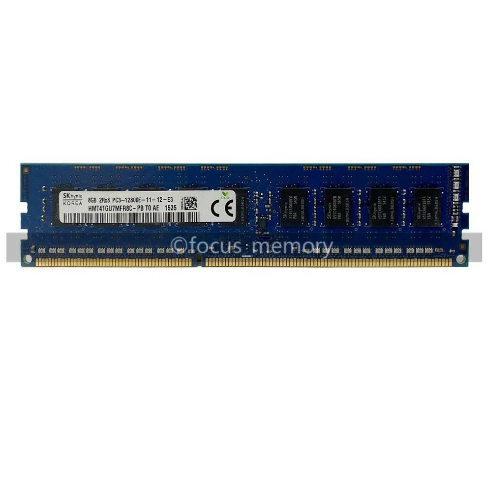 Hynix DDR3 32 GB (4x8GB) PC3-12800E 1600MHz Ram ECC Unbuffered UDIMM für HP Z230 - Bild 3 von 4