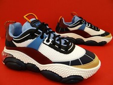 Moschino sneaker basse scarpe da ginnastica sportive scarpe da corsa tacco a blocco multicolore taglia 42