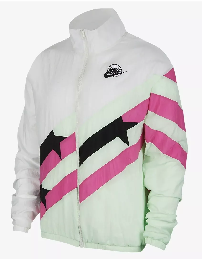 Pink and shop black nike tracksuit