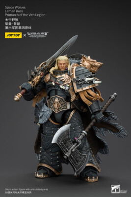 JOY TOYS JT6137 1/18 Space Wolves Leman Russ Primarch of the VIth