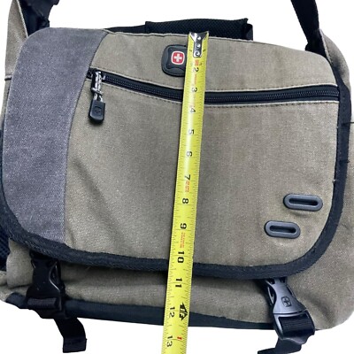 SwissGear Wenger Zinc Adjustable Messenger Bag with Padded Laptop