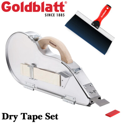 #ad Goldblatt Banjo Tape Set Drywall Taping Tools w 10quot;Blue Steel Taping Knife NEW $69.99