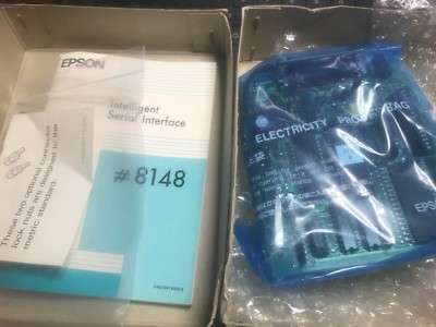 EPSON P/N Y492020102 Product Name 8148  INTELLIGENT SERIAL INTERFACE I/F SET 