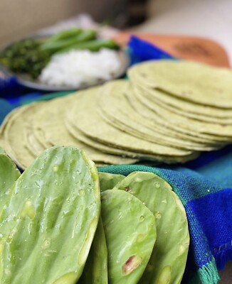 Tortilla De Nopal Sin Conservadores,Ni Colorantes 100% Natural   Gluten... | eBay