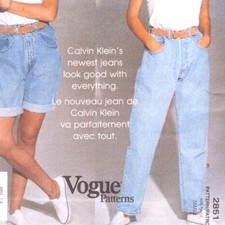 Vintage Calvin Klein Jeans Light Wash Sz 14