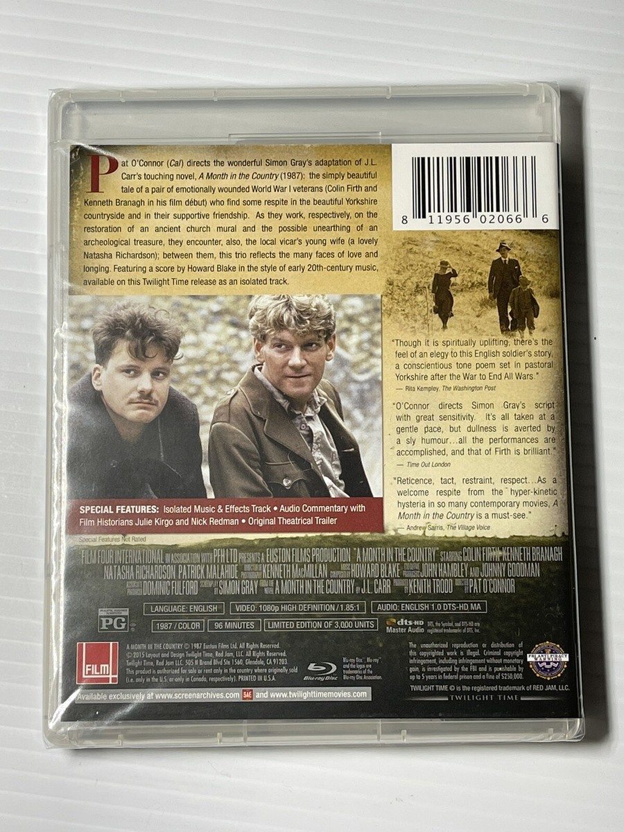 逹瑯 CD Blu-ray A MONTH IN THE COUNTRY Blu-Ray TWILIGHT TIME Limited Edition