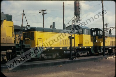 Orig. Dia Chicago & Northwestern CNW 1027 Ex-CGW ALCO S2 Proviso ILL 4-12-74 (