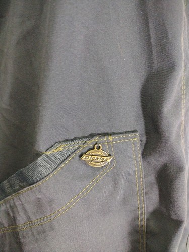 Dickies Women's Warm-up Jacket DK302 FREE SHIPPING Pewter Scrub Poly Rayon L - Picture 7 of 10