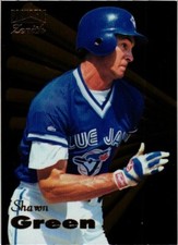 1996 Pinnacle Zenith Shawn Green #11 Toronto Blue Jays NrMt