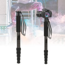 P285C Portable Carbon Fiber Monopod with Ball Head 5 Sections for SLR Camera
