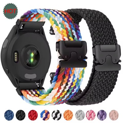 Barided Nylon Armband Für Samsung Galaxy Watch 7 6 5 4 Classic 42/47mm Active 2