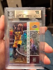 2019 OPTIC WINNER STAYS SILVER PRIZM LEBRON JAMES........BGS 10 PRISTINE 