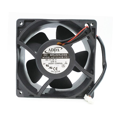 High Quality Cooling Fan AD1224UB-F51 120*120*38mm 24V 0.4A - 第 1/1 張圖片