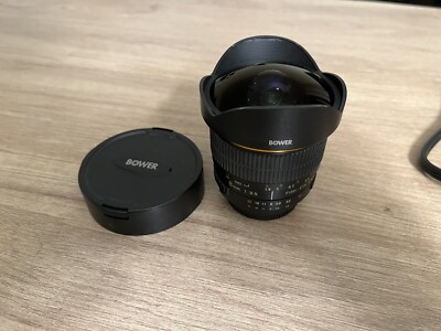 Bower 8mm f/3.5 Fisheye Wide Angle Lens For Nikon