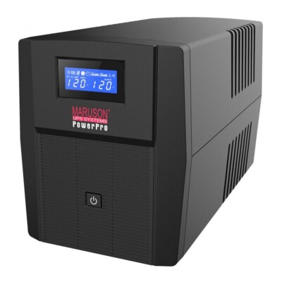 Maruson Pro-2000LCD UPS Battery Backup Power 2000VA 8 Outlet Surge Protector AVR